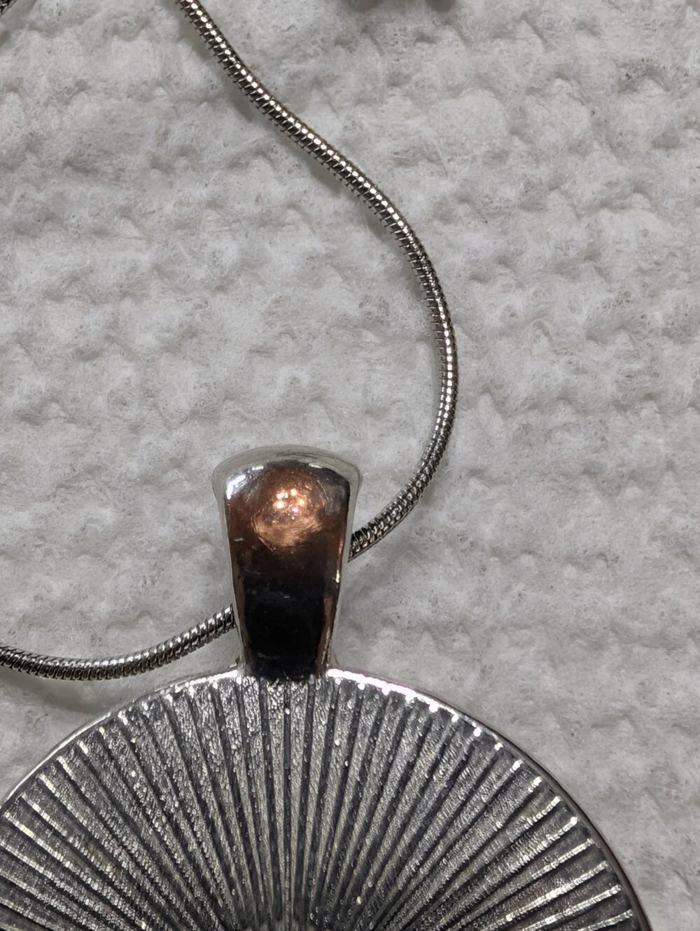 16-in ThinSilver Necklace With Christian Pendant